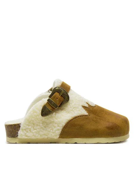 Papuče Genuins hnedá