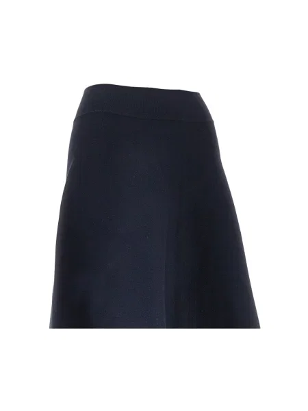 Dzianinowa spódnica midi The Frankie Shop niebieska