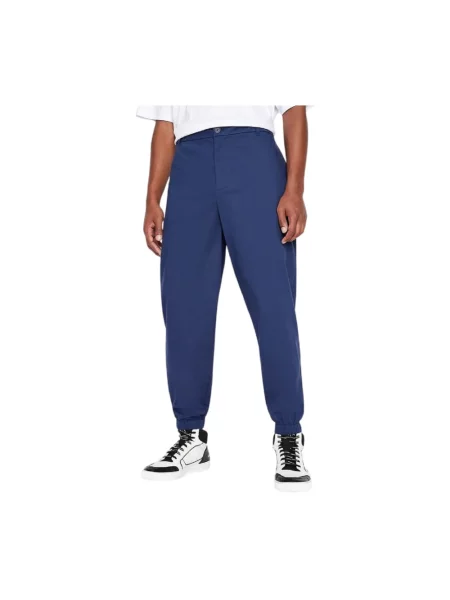 Spodnie Armani Exchange niebieskie