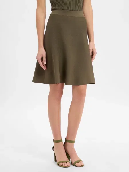 Nümph spódnica o linii A Nullypilly Kobiety jednolity S zielony