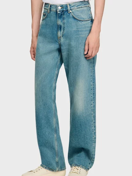 Джинсы Sandro синие