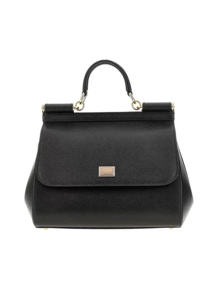 Torebka Dolce And Gabbana skórzana czarna