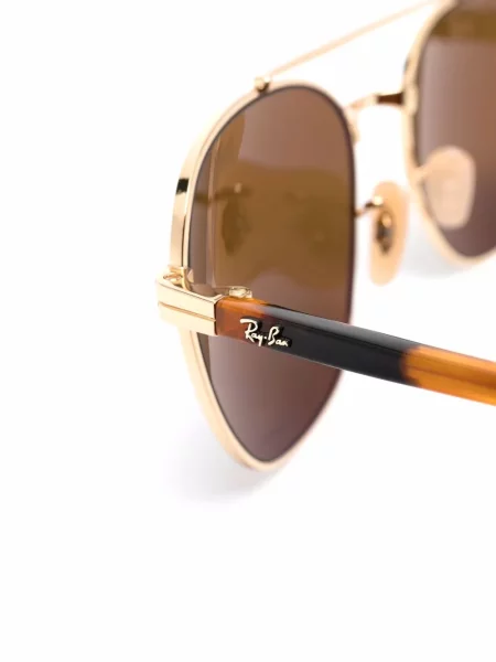 Okulary przeciwsłoneczne Ray-ban złote