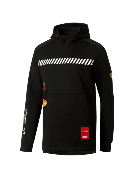 Hanorac cu glugă Puma streetstyle negru