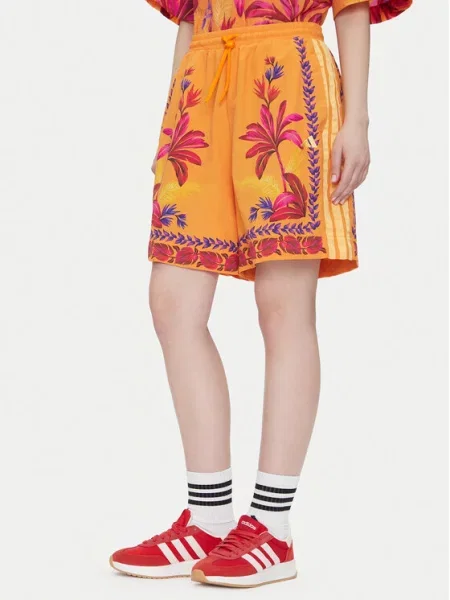Adidas Sportovní kraťasy FARM oranžová
