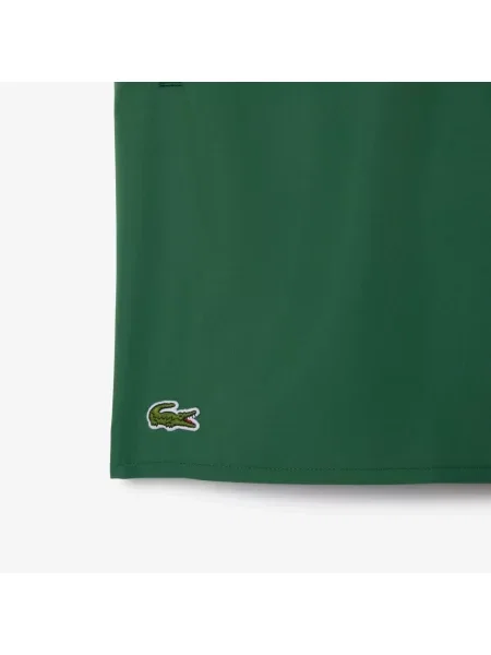 Lacoste Monochromatyczne Kąpielówki zielone