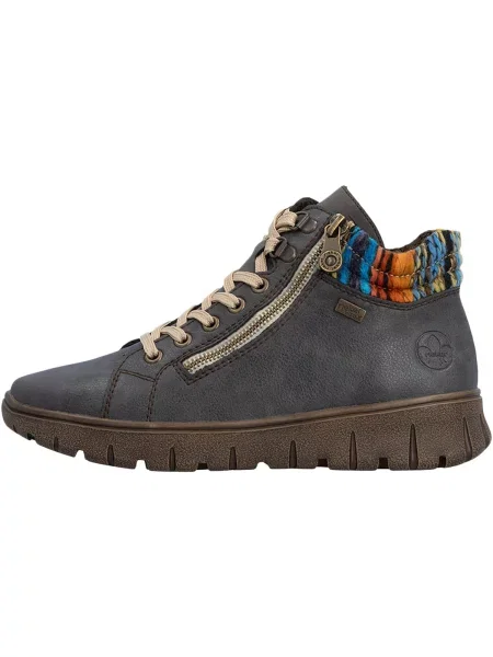 Pantofi Rieker gri