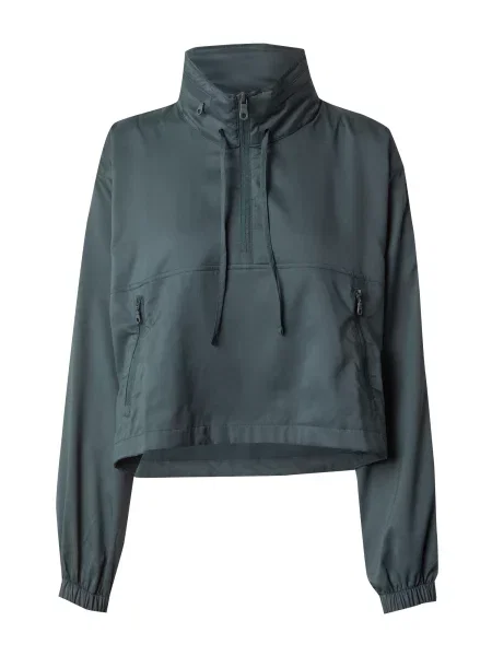 Girlfriend Collective Sportska jakna Hummingbird smaragdno zelena