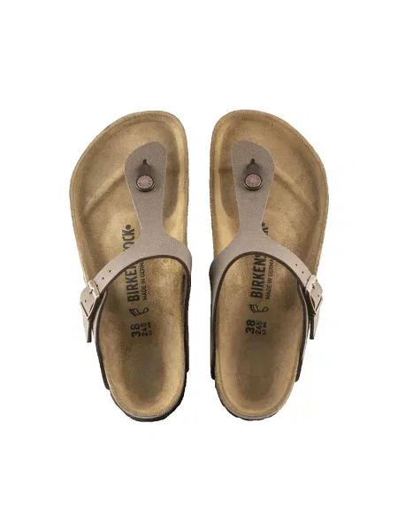 BIRKENSTOCK Ujjelválasztó-pántos szandál Gizeh' barna
