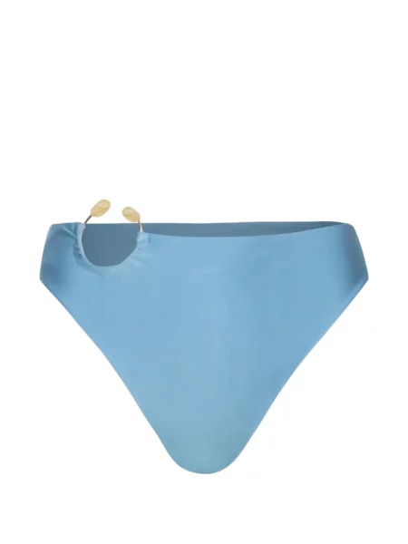 Bikini Baobab cu talie înaltă albastru