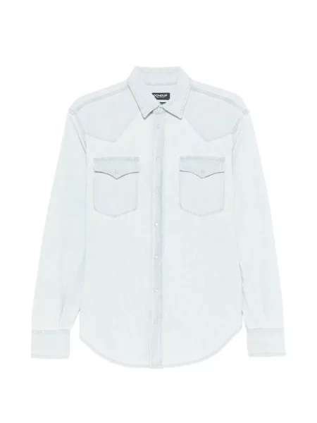 Дънкова риза Dondup синьо