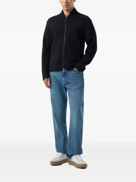 Cardigan Bogner de lână albastru