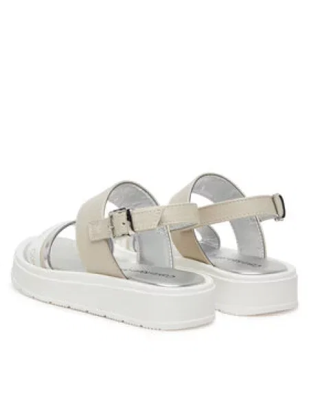 Dječje sandale Calvin Klein Jeans bež