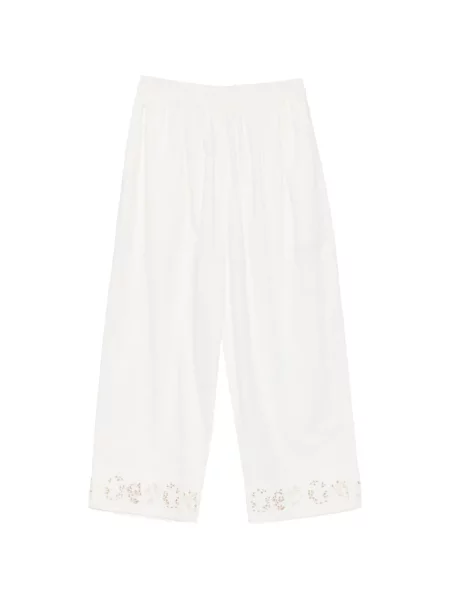 Decupat pantaloni Aodress alb