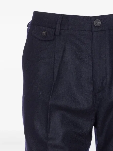 Pantaloni Edmmond Studios plisate albastru