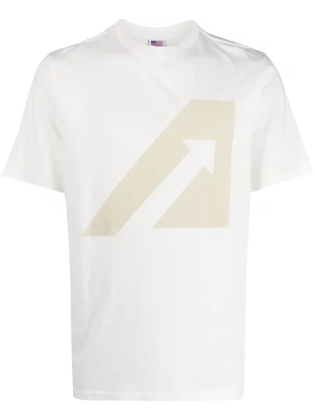 Tricou Autry cu imagine alb