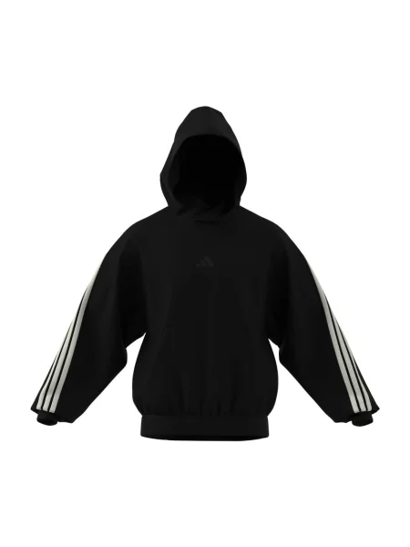 ADIDAS SPORTSWEAR Sportovní mikina / bílá černá