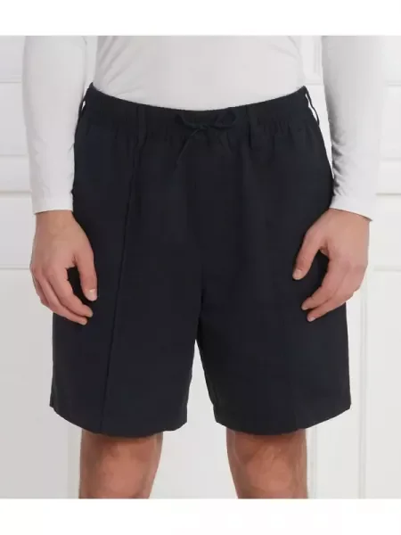 Emporio Armani len rövidnadrág kék