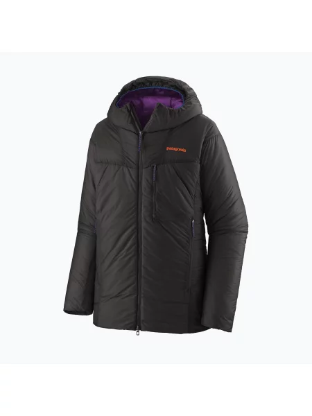 Geacă izolată pentru bărbați Patagonia Das Parka black blue negru