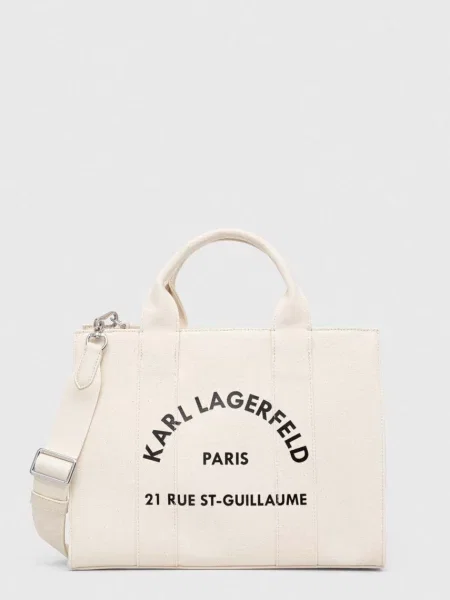 Сумочка Karl Lagerfeld бежевий