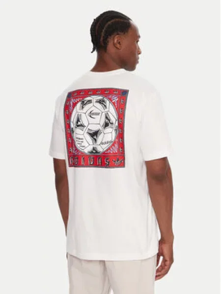 Adidas Marškinėliai Graphic Regular Fit balta