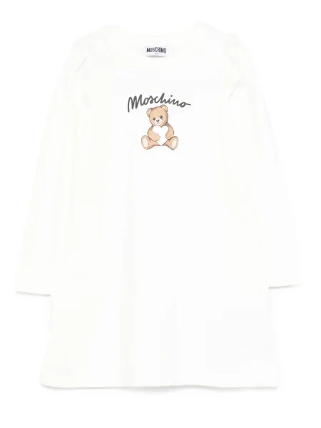 Sukienka dziecięca Moschino biała
