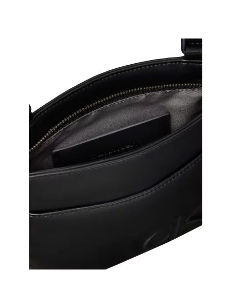 Calvin Klein Ľadvinka Bold Ck Flatpack čierna