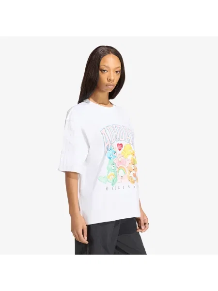 Тениска adidas x Care Bears Oversized T-Shirt White M бяло