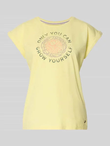 T-shirt z nadrukiem z napisem G.i.g.a. Dx