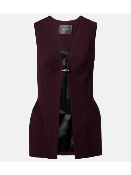 Vestă Mugler violet