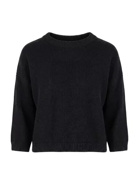 Dzianinowy sweter Liviana Conti czarny