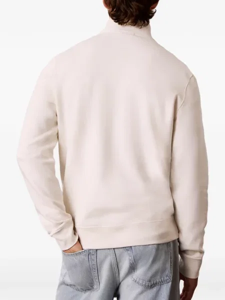 Φούτερ με φερμουάρ Calvin Klein με αυτόγραφο
