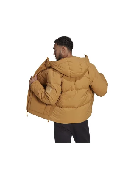 Geacă cu puf Adidas maro