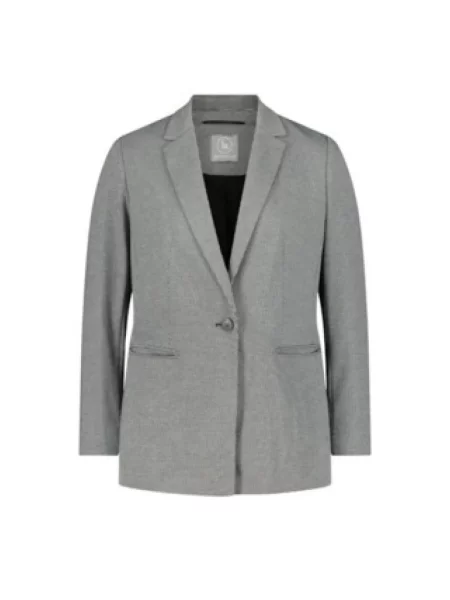 Marynarka Betty & Co w jednolitym kolorze szara