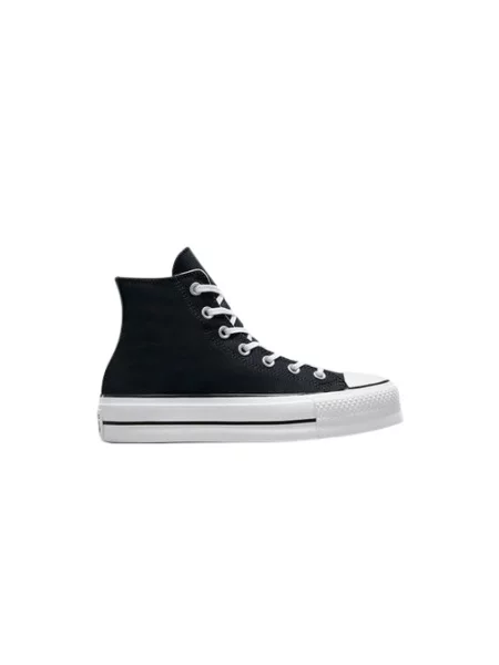 Sneakersy Converse Chuck Taylor All Star na platformie czarne