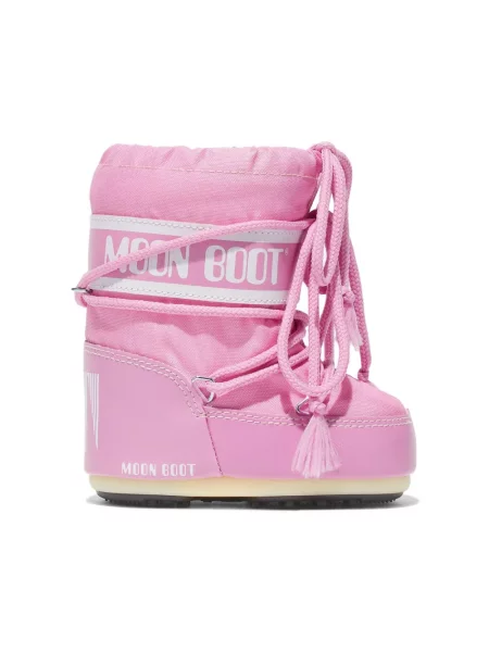 Botki dziecięce Moon Boot różowe