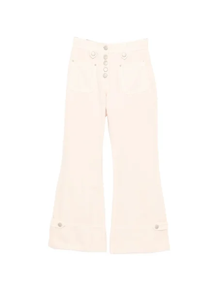 Jeansy dzwony Farm Rio różowe