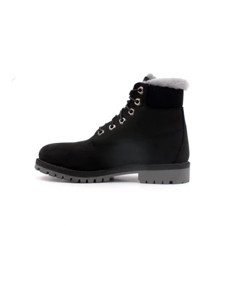 Botki Timberland skórzane czarne