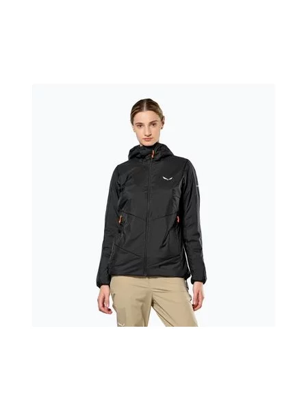Гібридна куртка Salewa Puez Catinaccio 2 Twr Hd black out чорна