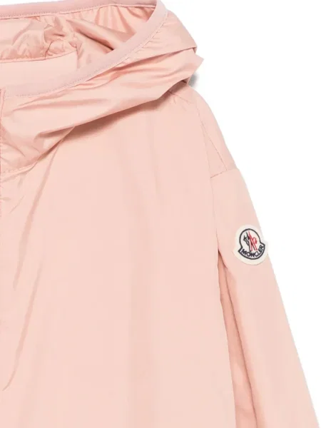 Kurtka dziecięca Moncler Enfant różowa