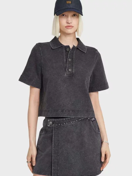 Поло G-star Raw сіре