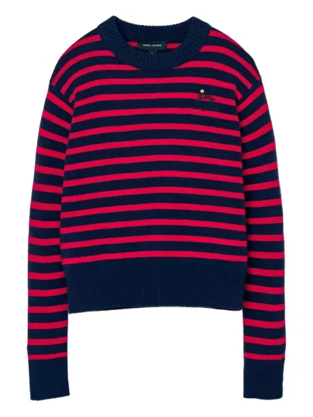 Pulover Marc Jacobs cu dungi roșu