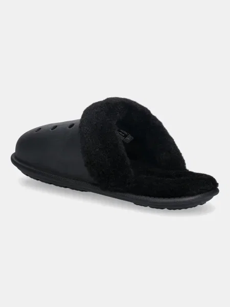 Crocs papucs Classic Fuzz Scuff fekete