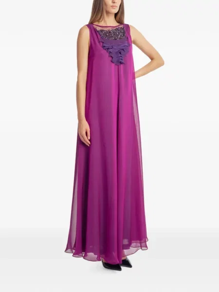 Rochie maxi Irina Schrotter cu paiete violet