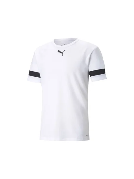 Džerzej tričko Puma biela