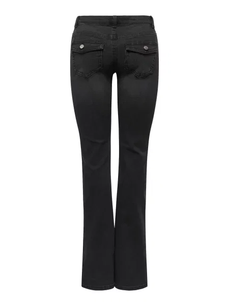 ONLY Džínsy ONLPhoebe denim čierny