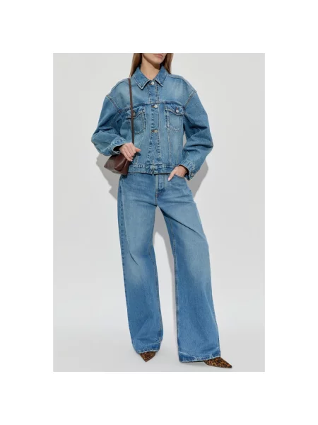 Jeansy Jacquemus niebieskie