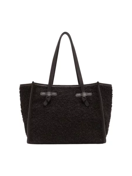 Shopperka Gianni Chiarini skórzana brązowa