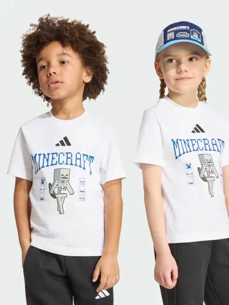 Детская футболка Adidas белая