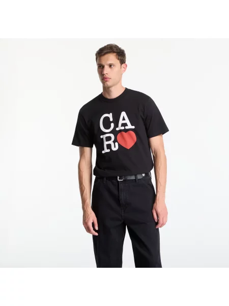Tricou Carhartt WIP S/S I Hartt T-Shirt UNISEX Black S negru